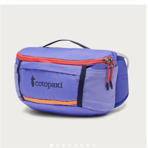 Cotopaxi Lagos 5L Hiking Hydration Hip Pack Amethyst Blue Violet NWT Sling Bag - Picture 4 of 12